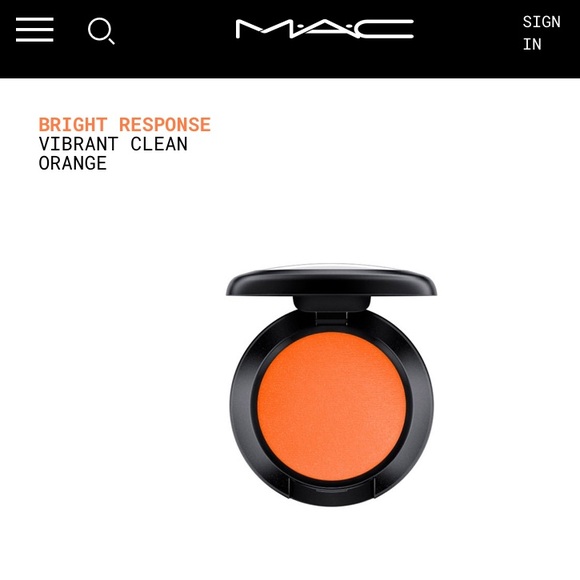 mac bright response blush